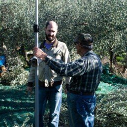A Magganas with his father scaled uai ARTOLIO Best AOVE, EVOO, Extra virgin olive oil