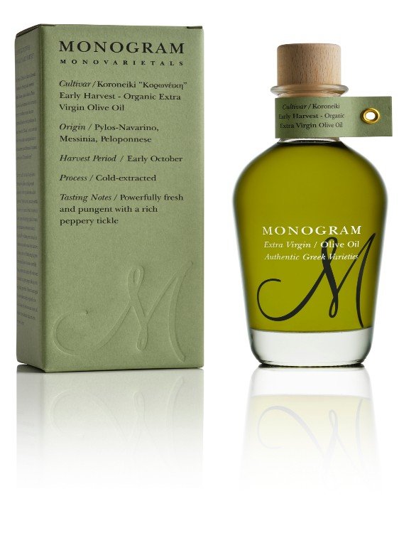 Monogram Monovarietal “Koroneiki-Early Harvest-Organic” by Monogram 63 Koroneiki early harvest uai ARTOLIO Best AOVE, EVOO, Extra virgin olive oil
