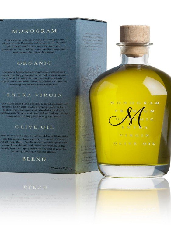 Monogram Premium Organic by Monogram 53 MONOGRAM Organic Blend EVOO 1 uai ARTOLIO Best AOVE, EVOO, Extra virgin olive oil
