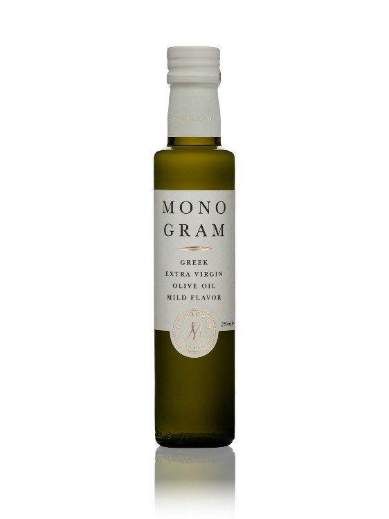 Monogram “Mild Flavor Extra Virgin Olive Oil” by Monogram 29 Mild flavor EVOO uai ARTOLIO Best AOVE, EVOO, Extra virgin olive oil
