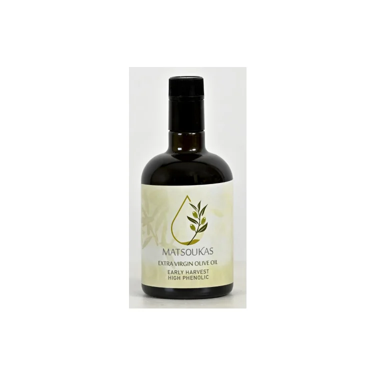 Premium Organic Extra Virgin Olive Oil High Phenolic Early Harvest 500ml (Limited Edition) 250ml by Panikos Matsoukas 1 Premium Organic Extra Virgin Olive Oil High Phenolic Early Harvest 500ml (Limited Edition) 250ml by Panikos Matsoukas