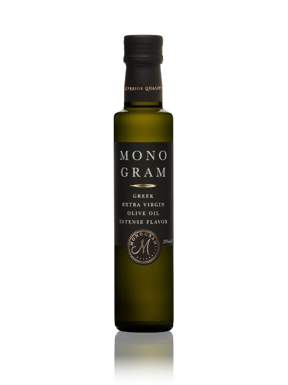 Monogram “Intense Flavor Extra Virgin Olive Oil” by Monogram 17 black uai ARTOLIO Best AOVE, EVOO, Extra virgin olive oil